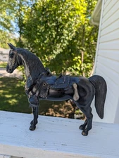 Breyer Vintage Black Beauty Western Mount Horse #44 (12) 1950s/1960s