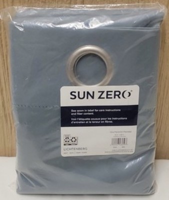 Sun Zero Lichtenberg Extreme 1 Panel Norway Blackout Curtains 80'' x 84''