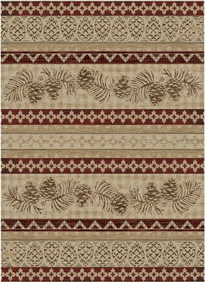 American Destinations Pineview Antique 2'3''x3'3''