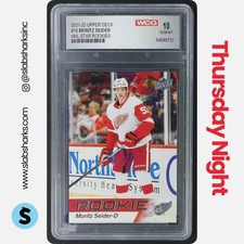 2021 UPPER DECK NHL STAR ROOKIES BOX SET #18 MORITZ SEIDER RC ROOKIE WCG 10