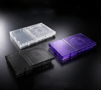 New Transparent Replacement Shell Case for Sony PlayStation 2 PS2 Slim Console