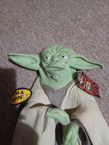 1999 Star Wars Episode 1 Applause Yoda 13” Hand Puppet Latex NWT 1999 - 第 2/11 張圖片