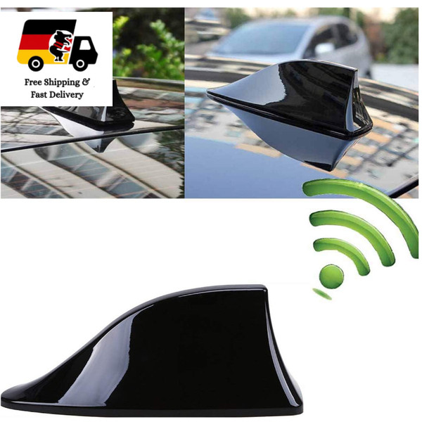Haifischflossen Autoantenne FM AM Dachantenne Wasserfest Klebebasis Auto SUV LKW-image