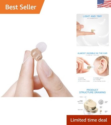 Mini Sound Amplifier: Noise Reduction & Speech Enhancer for All Ages, 3-