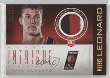 2012-13 Panini Intrigue Rookie Memorabilia Prime /10 Meyers Leonard #14 2d0