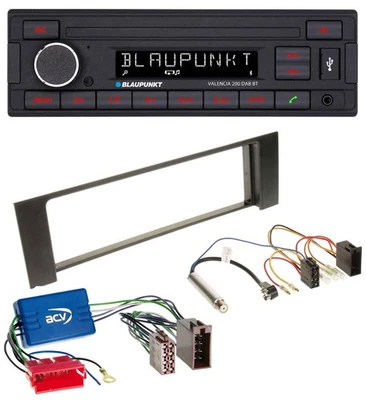 Blaupunkt DAB MP3 Bluetooth USB Autoradio für Audi A4 B6 00-04 Aktivsystem Mini- - Bild 1 von 4