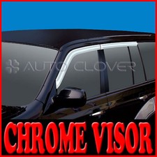 Chrome Window Visors Vent 4p For Hyundai Terracan
