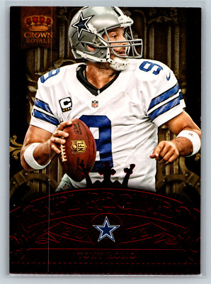 2012 Panini Crown Royale #18 Tony Romo NFL Regime Red Good | eBay