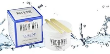 New Waxaway Sugar Formula Hair Removal Wax Kit Removes Hair Quickly Without Mess