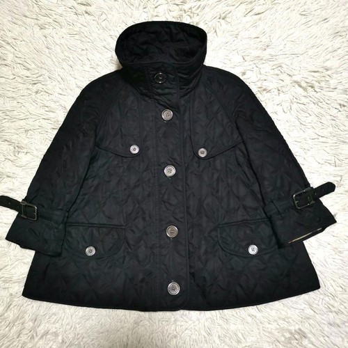 BURBERRY LONDON Quilted Jacket Nova Check Black / Size: M Used - Picture 5 of 16