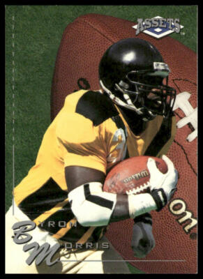 Byron Morris Rookie RC 1994-95 Classic Assets #84 Pittsburgh Steelers