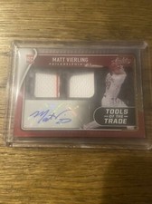 2022 Absolute Tools of the Trade 2 Swatch Signature #14 Matt Vierling RC 135/199