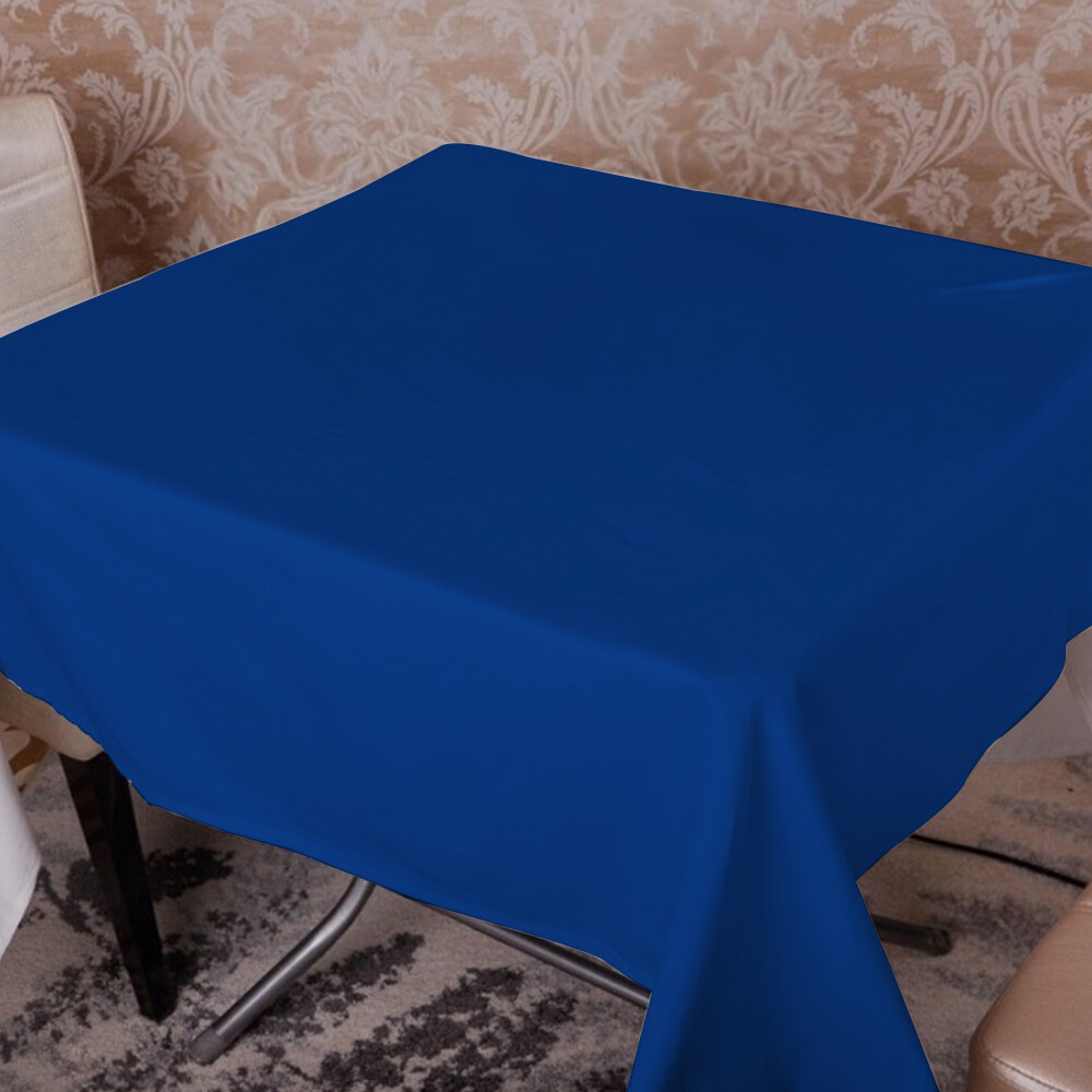 Paper Table Cover Cloths Colorful Sqaure Tableware for Buffet Wedding 90 x 90 cm