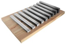 PAULIMOT Parallelunterlagen-Set 18-teilig Länge 160 mm, Breite 8 mm