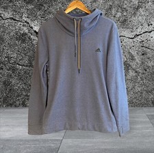 Adidas Hoodie Blue Sweater Sweatshirt Women  s Size XL Excellent Condition