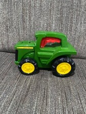 Learning Curve John Deere Tractor Flashlight Toy Light Sounds Pop Up Hood Wheels