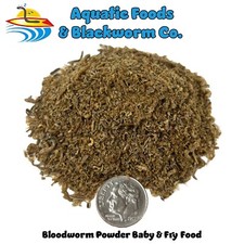Blood Worm Powder, Freeze Dried Bloodworm Powder Food for Fry Babies