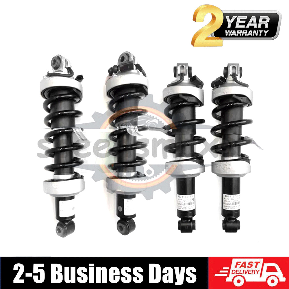 Full Set Fit Audi R8 V8 V10 2007-2015 Front Rear Shock Absorber Strut Magne Ride