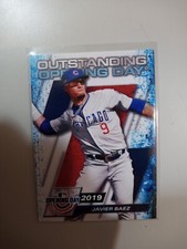 2021 Topps Opening Day Javiez Baez Outstanding #OOD-3 Baseball MLB Cubs