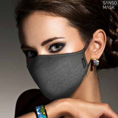 Korea Fashion Face Mask Washable Reusable Breathable Nano-filter Cotton Fabric
