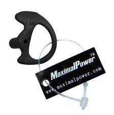 MaximalPower LEFT Medium Earmold Earbud for Kenwood/MOTOROLA Two-Way Radios