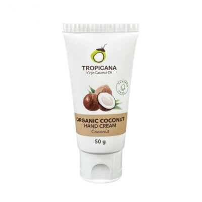 1x50g Organic Coconut Oil Hand Cream Paraben Free Moisturizing Dry Cracked Skin