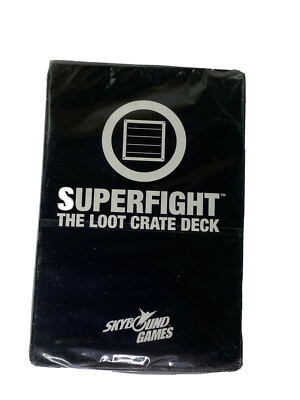 SUPERFIGHT Card Game Deck Skybound - SEALED NEW LOOT CRATE