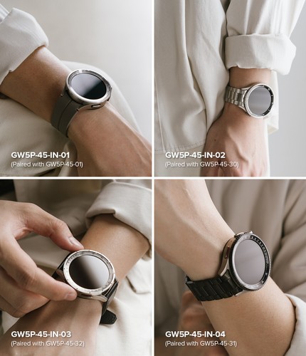 For Samsung Galaxy Watch 5 Pro 45mm Case | Ringke Inner Bezel Styling Ring Cover - Picture 25 of 49