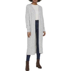 open front longline sweater