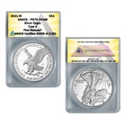 2021-W Proof $1 Type 2 American Silver Eagle PR70 - 1st Release