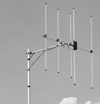 Diamond Antenna A144S5 2m 5 Element Base Station Yagi Beam with UHF Connector