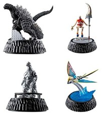 Capsule Toy All 4 Sets Complete Godzilla HG D Godzilla 07 NEW from Japan