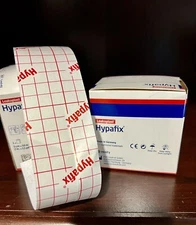 Leukoplast Hypafix Adhesive Non-Woven Fabric 2" x 11 Yards / 5 cm x 10m