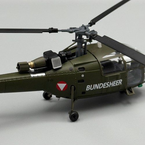 Escadron d'hélicoptères Herpa 580755 Austrian Air Force SA 316 Alouette III - Photo 2 sur 11