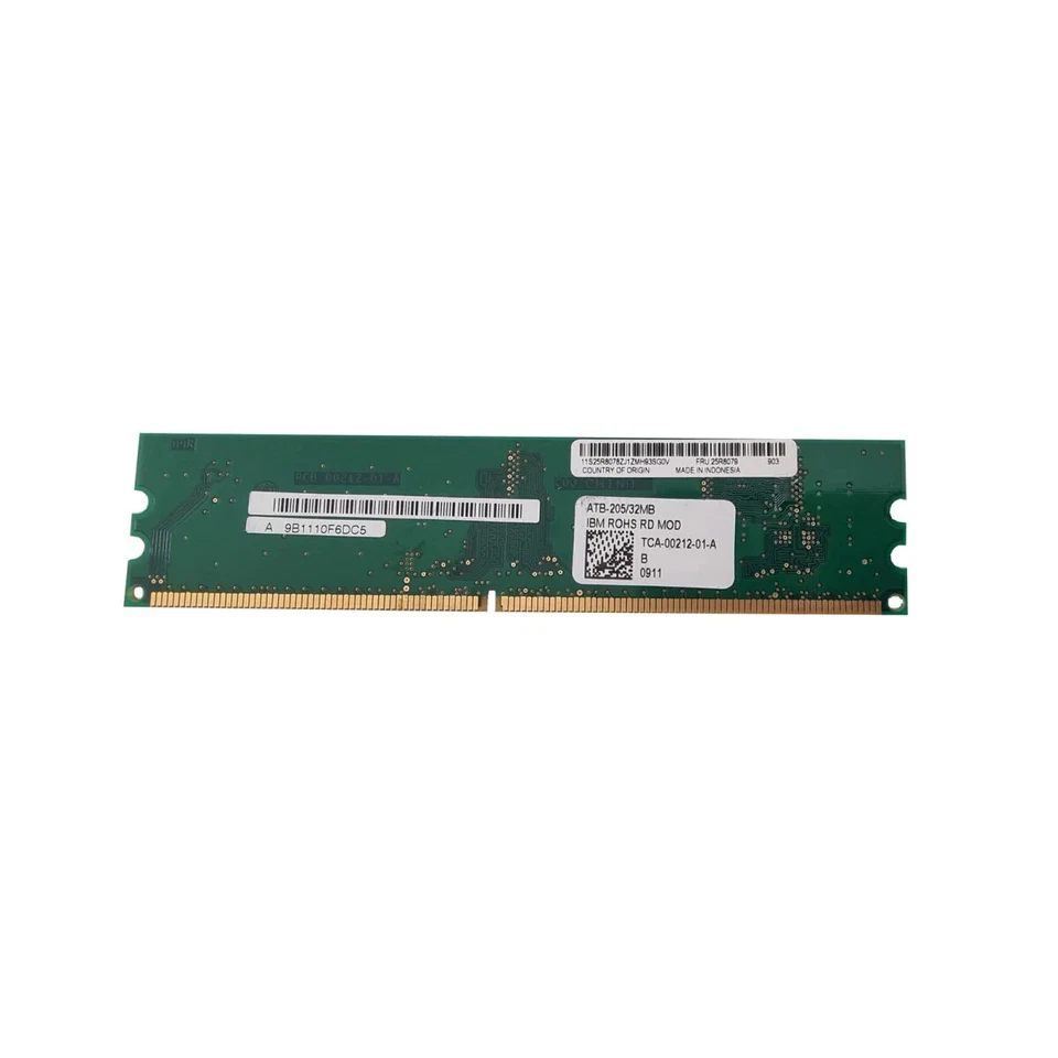 IBM FRU 25R8079 8K-L SAS Server RAID Controller Card ATB-205/32MB TCA-00212-01-A - Image 2 of 2