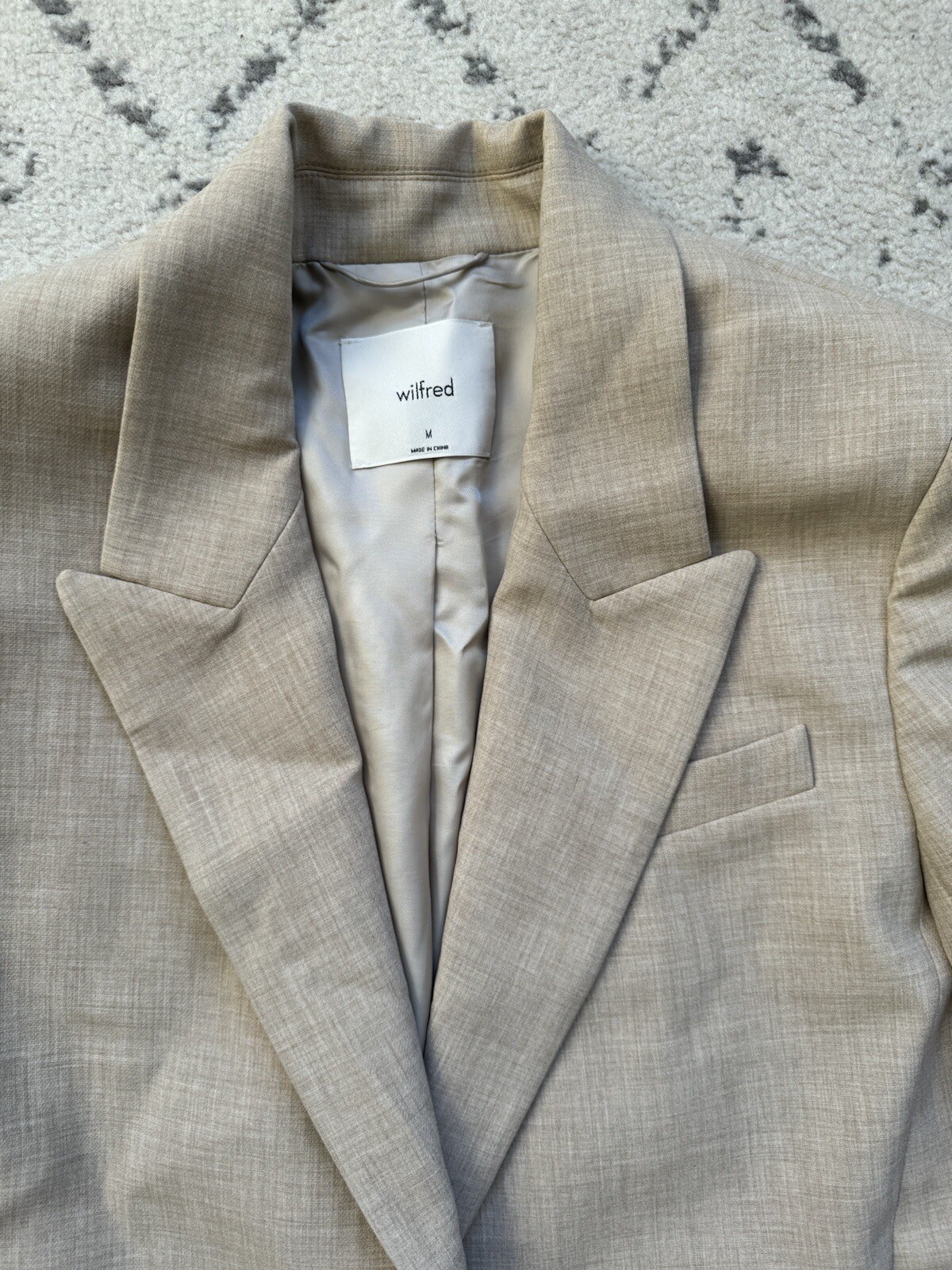 Wilfred Aritzia Relaxed Single Button Blazer Size… - image 6