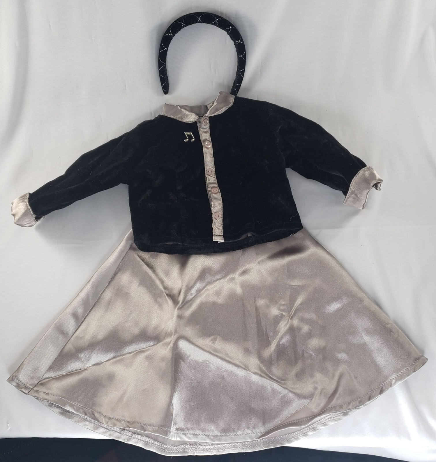 American Girl Recital Outfit Jacket Skirt Headband Pleasant Company