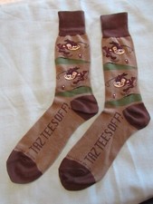 TAZ TASMANIAN DEVIL 1998 Warner Bros. Adult Men's Golf Socks Size 10-12 NEW 