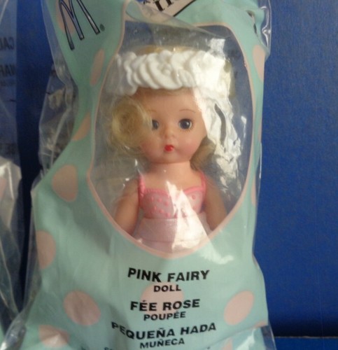 2 MADAME ALEXANDER MC DONALD DOLLS- BLUE FAIRY & PINK FAIRY MIP - Picture 4 of 4