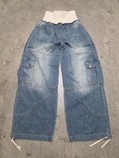 Jeans Revice Los Angeles Vice Cargo Coastline tiro bajo holgados Y2K pequeños NUEVO