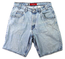 Vintage 90s USA Levi  s Levis 33 Silver Tab Loose Baggy Denim Jean Shorts Jorts