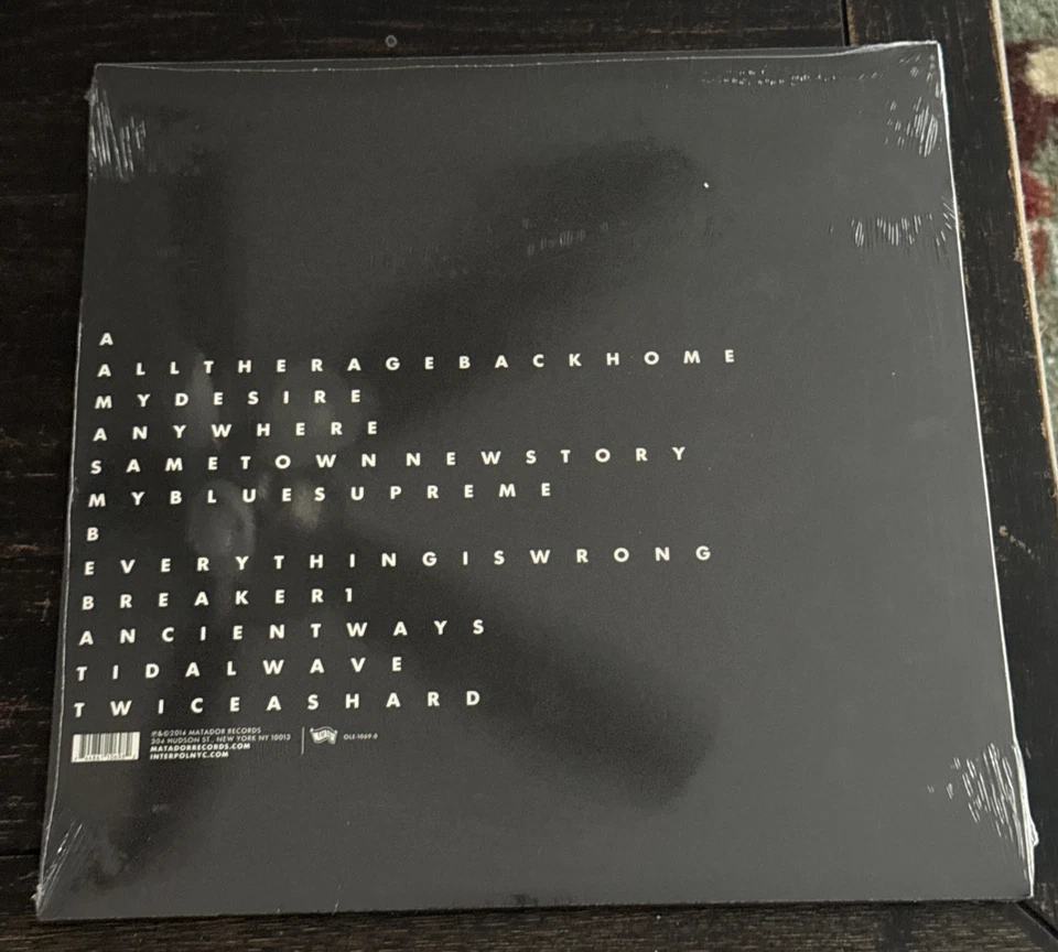 INTERPOL El Pintor LP (Limited Edition White Vinyl) - 2014 - Sealed - Image 2 of 2