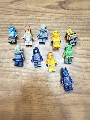 Lego Ninjago Lot Of 10 Mini Figures