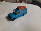 Vintage Lesney Matchbox Series No. 12 Blue Land Rover Safari Truck W/ Luggage