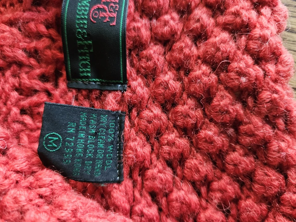 Cárdigan Suéter Lana Cable Abercrombie & Fitch Mujeres Raro De Colección M Y2K Foto 4 de 4