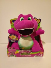 Fisher-Price Barney's World Heart Glow Barney Plush Toy with Lights and Music