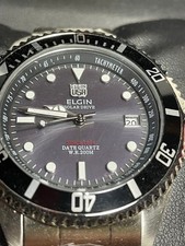 ELGIN Solar Watch, Elgin Diver's Watch, , Working Condition