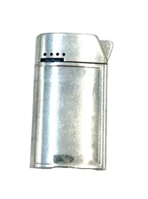 Vintage Bentley Silver Tone Butane Pocket Lighter Austria Chrome Used Untested