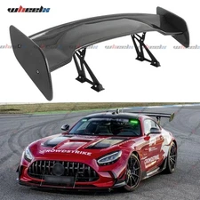 58" Carbon Look GT Style Car Spoiler Rear Trunk Wing Lip For Mercedes Benz AMG