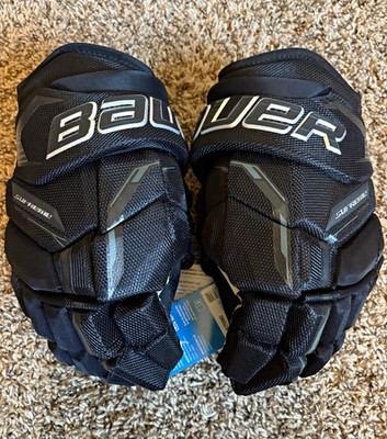 Bauer Supreme Fuse Hockey Gloves 13  (New) Black